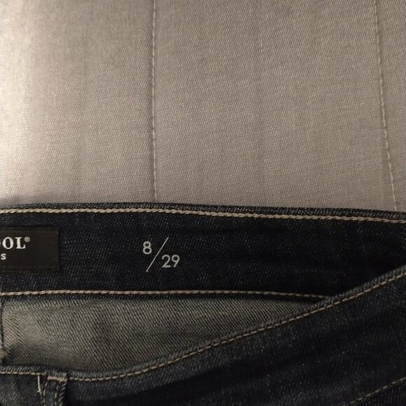 Liverpool High Rise Straight Leg Jeans, dark rinse, size 8/29 - Picture 4 of 6